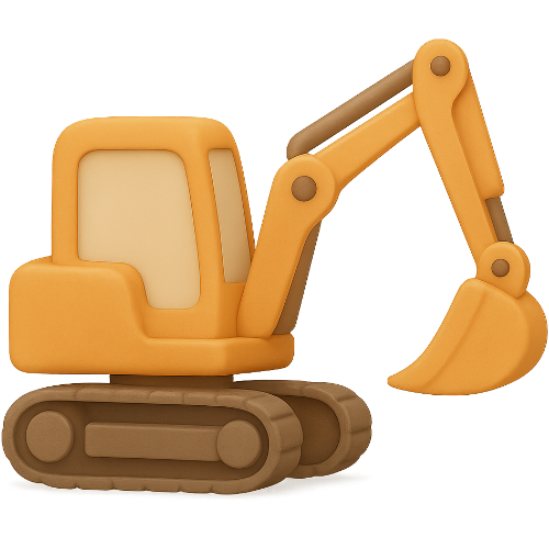 Personalizēta bērnu grāmata par būvniecības tehniku