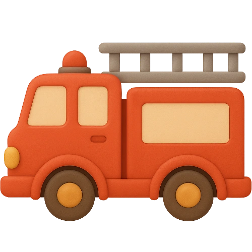 Personalizēta bērnu grāmata par ugunsdzēsēju piedzīvojumu