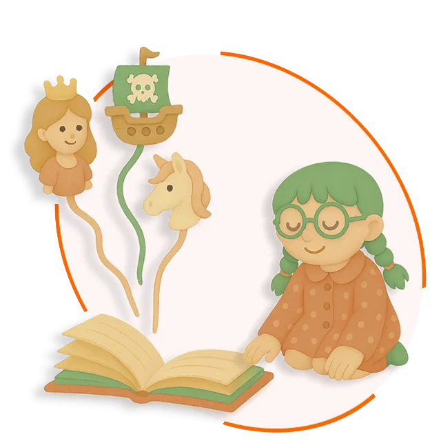 AI izveido unikālu bērnu grāmatas stāstu