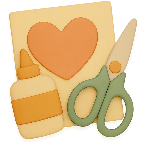 Personiska bērnu grāmata par radošiem rokdarbiem