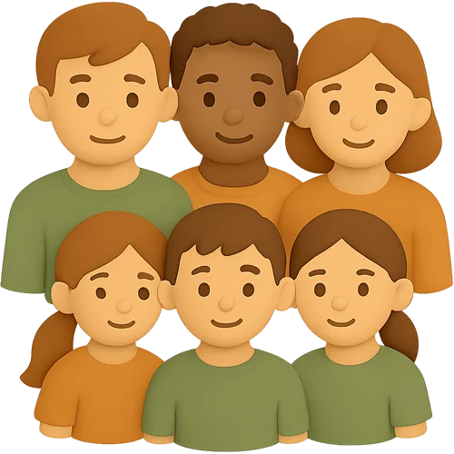 Personalizēta bērnu grāmata par salikto ģimeni – unikāls stāsts bērnam