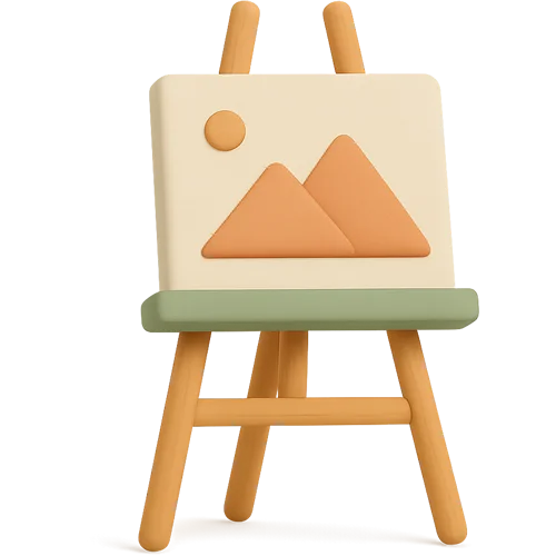 Personalizēta bērnu grāmata par gleznošanas burvību