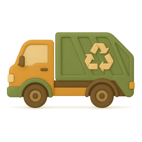 Personalizēta bērnu grāmata par atkritumu mašīnu piedzīvojumiem