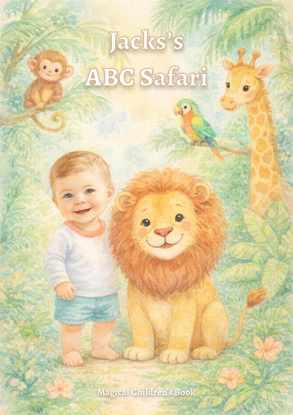 Personalizētas bērnu grāmatas piemērs