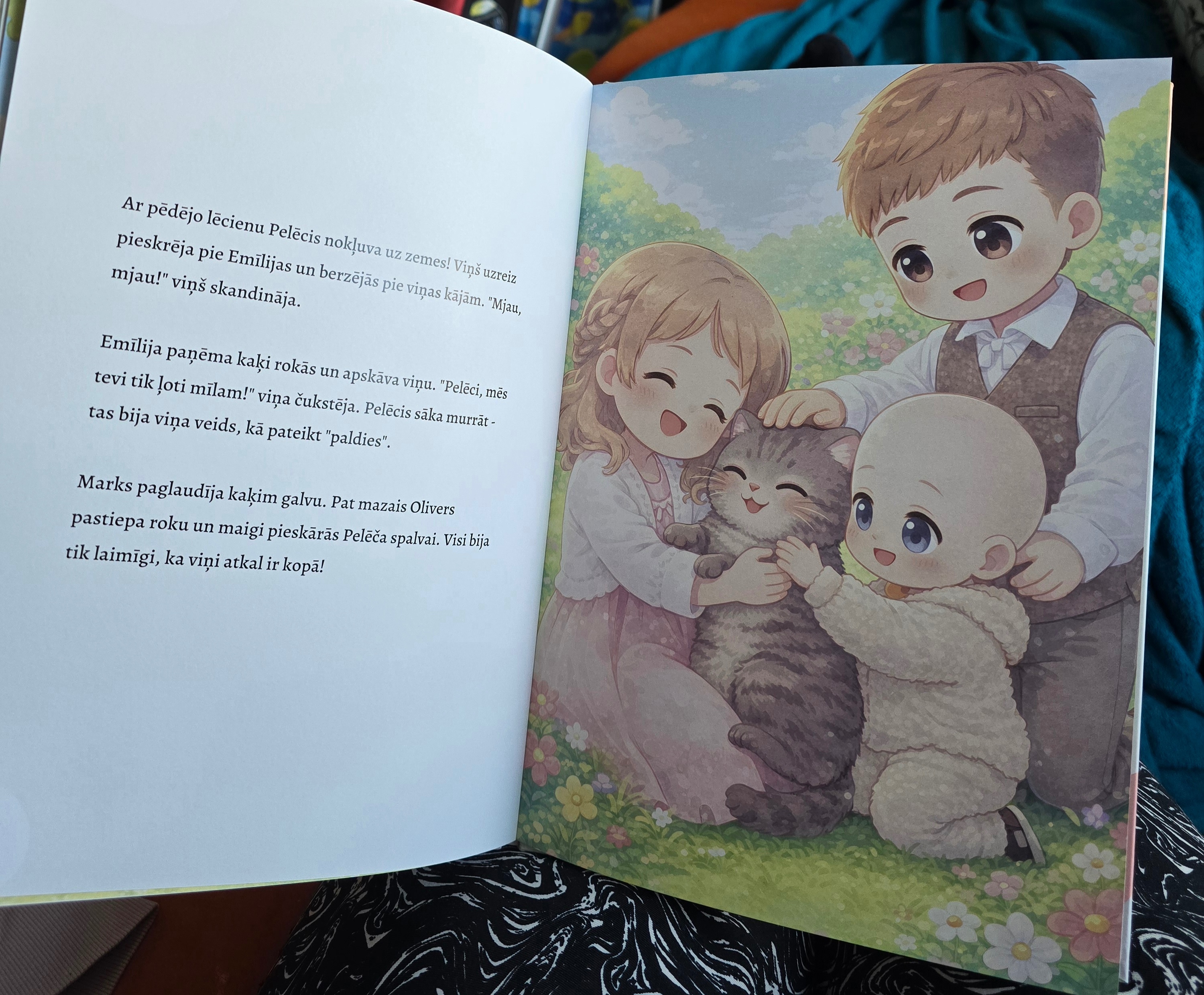 Personalizētas bērnu grāmatas fotogrāfija no Agita Lauzēja